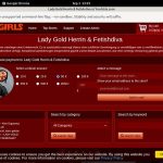 LadyGoldFetishdiva Cheaper