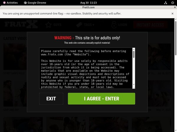 Get Fraternityx.com Deal