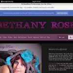 BethanyRose Free Hd Videos